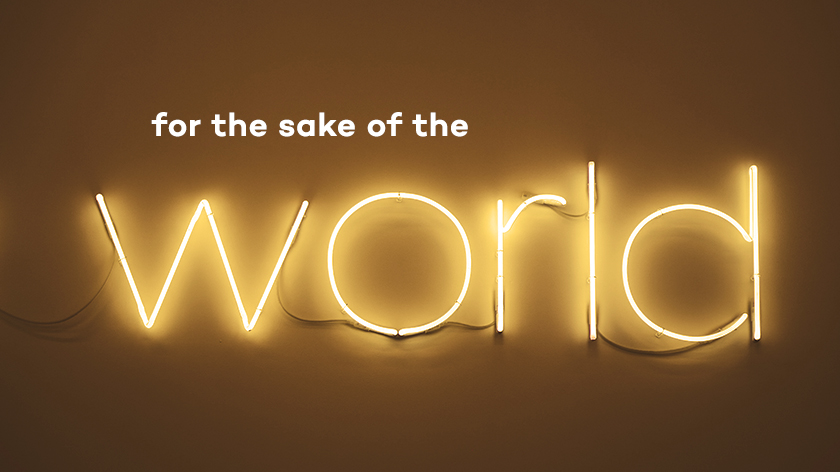 For the Sake of the World